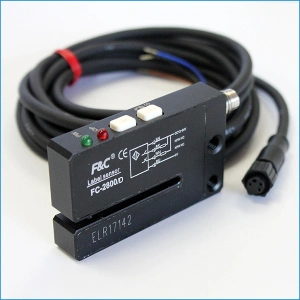 Dual Indicators Encoder Sensor OEM Labeling Detection Label 3mm Slot Photoelectric Sensor